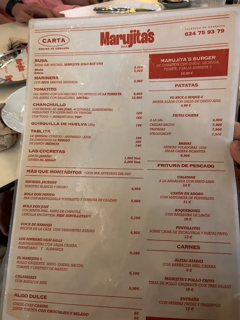 Detalle del restaurante
